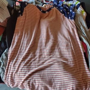 American flag tee